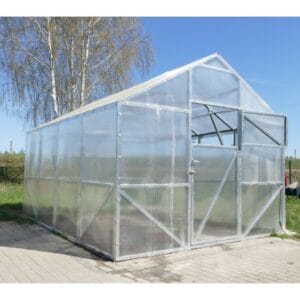 Szklarnia VICTORIA o szerokości 3m z poliwęglanu Profil 40x40mm